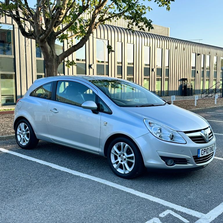 Vauxhall Corsa, low mileage, Silver.