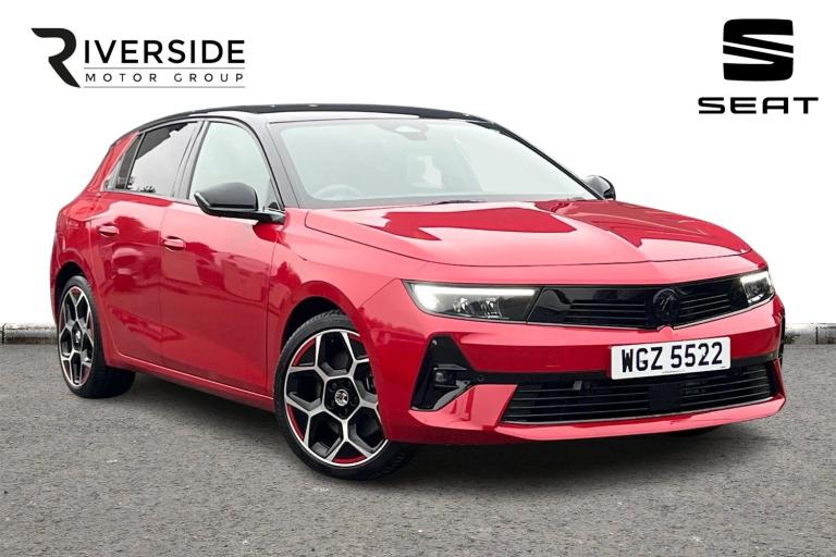 2022 Vauxhall Astra 1.6 12.4kWh GS Line Auto Euro 6 (s/s) 5dr Hatchback Petrol Parallel PHEV Auto...