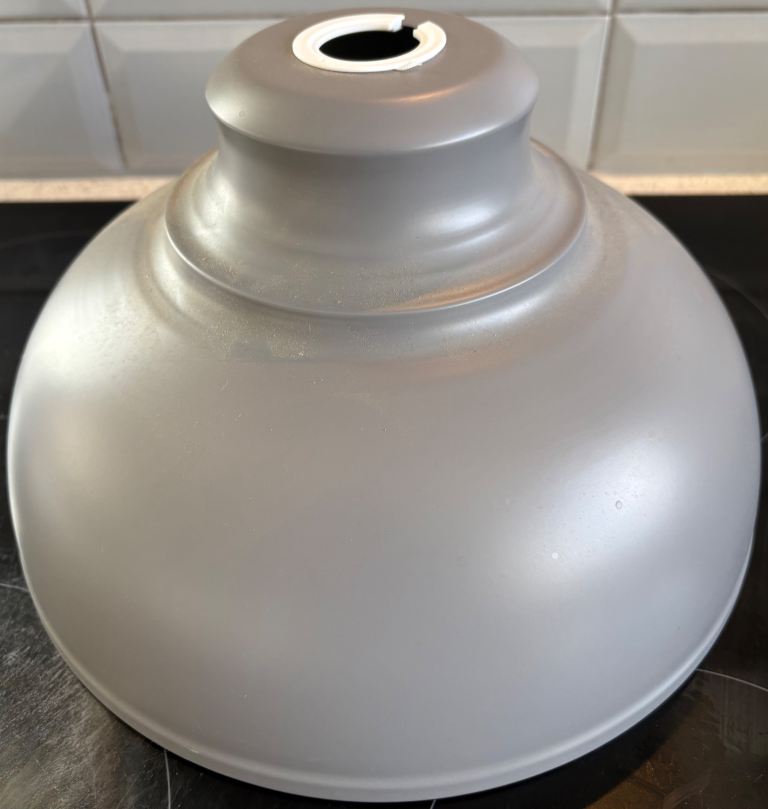 Industrial grey metal light shade lamp shade 