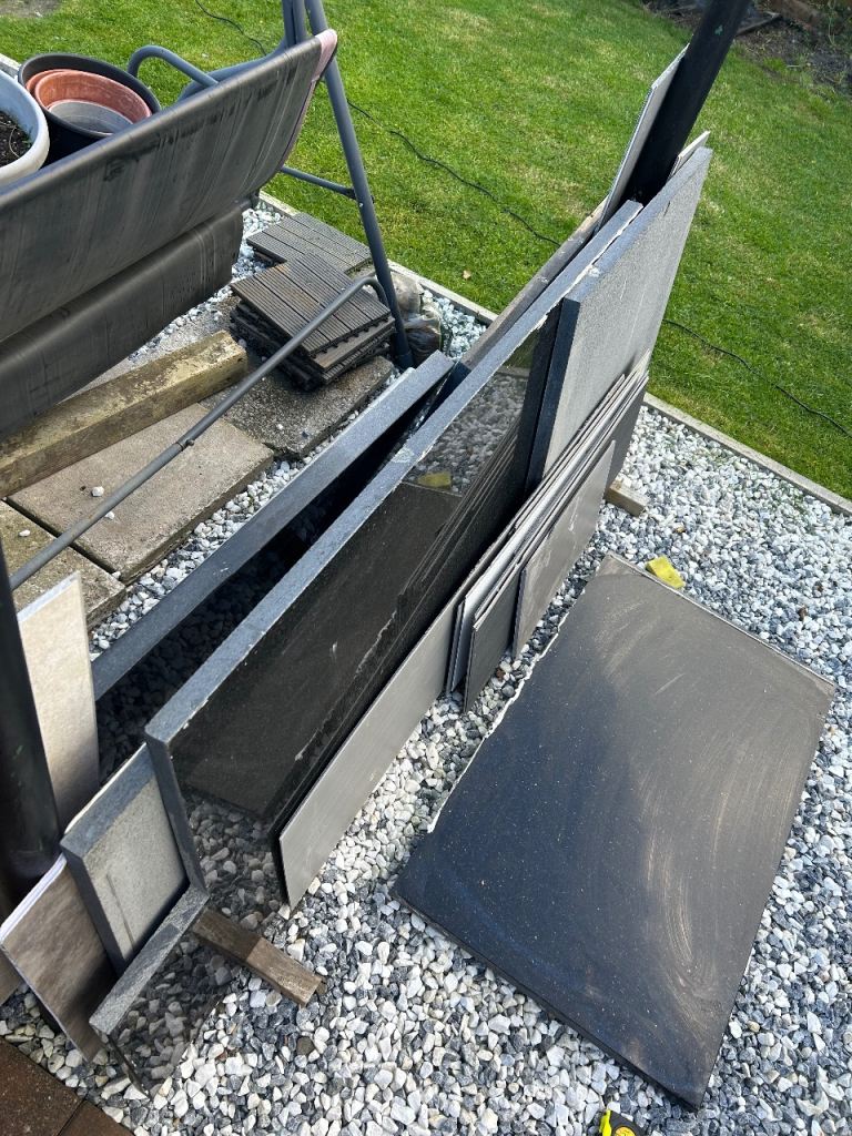 Black speckle kitchen granite 