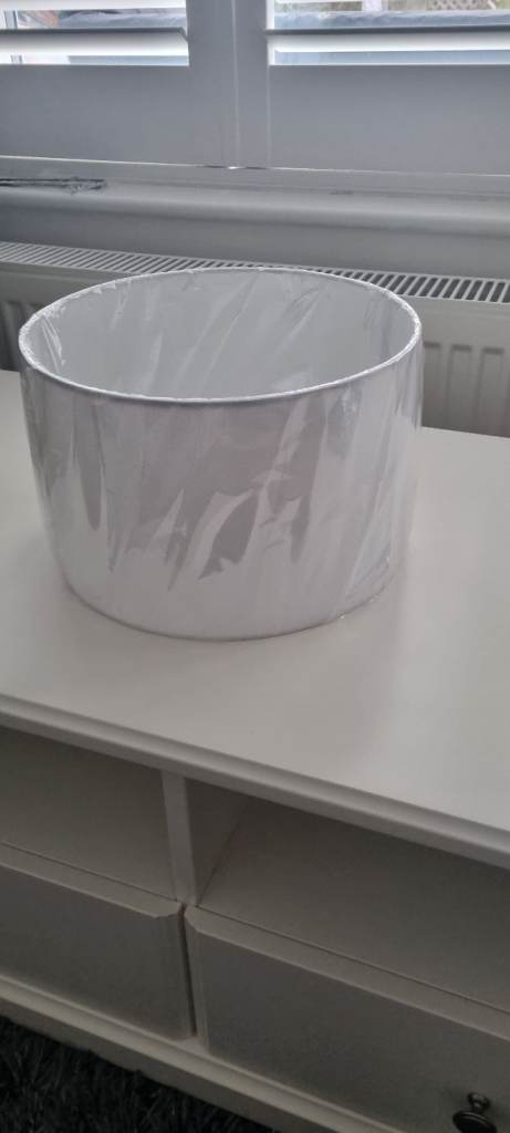 White Lamp Shade - New