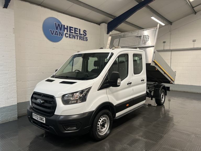 2022 Ford Transit 2.0 350 EcoBlue Leader Tipper Double Cab 4dr Diesel Manual FWD L3 Euro 6 (s Tip...