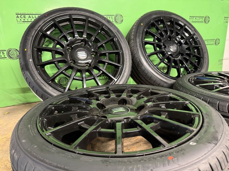 *BRAND NEW* CALIBRE T SPORT 18” 5x160 ALLOY WHEELS + NEW TYRES TRANSIT CUSTOM MK8