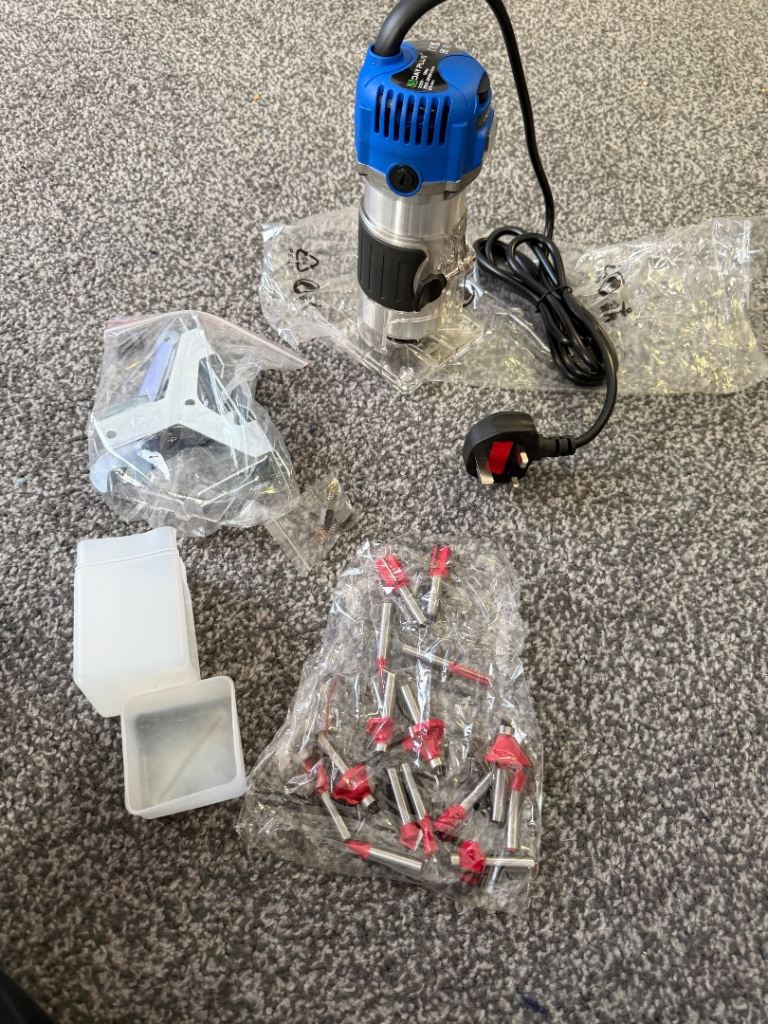 Wired wood router trimmer new