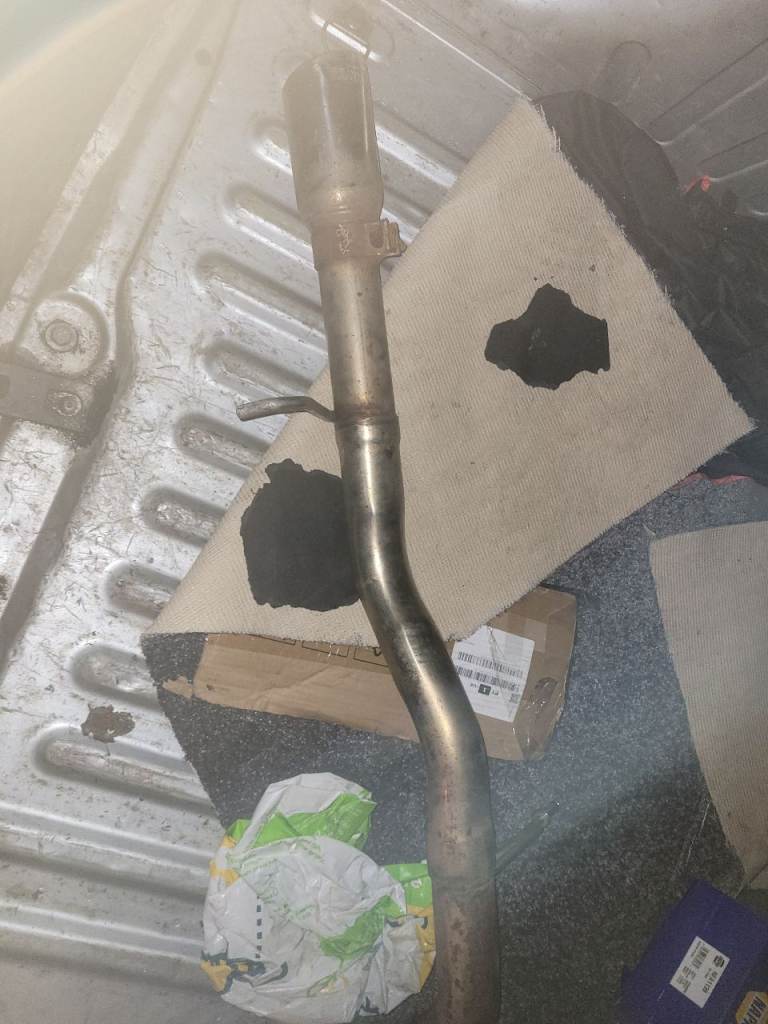 Sorpion red power rear silencer delete with down size adapter for sale