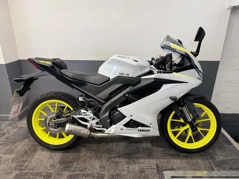 2020 YAMAHA YZF R125 LEANER LEGAL-LOW MILES-UPGRADED EXHAUST NATIONWIDE DELIVERY