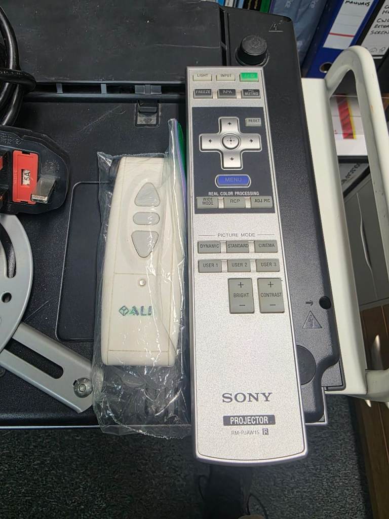 Sony Projector and Motorised Screen