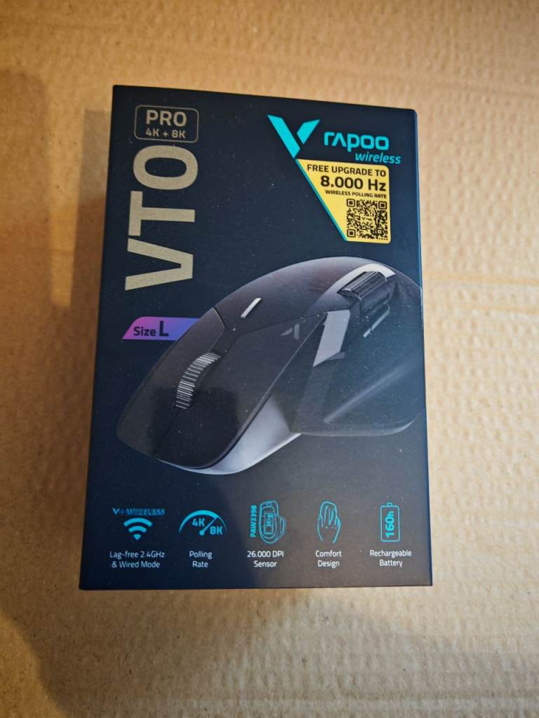  Rapoo VT0 Pro (new and sealed)