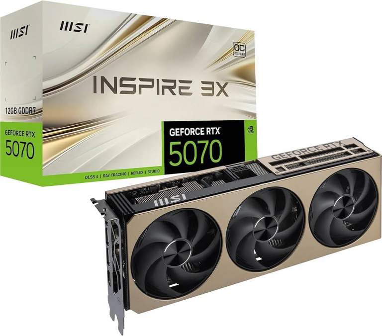 MSI GeForce RTX 5070 12GB Graphics Card