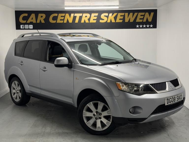 2008 Mitsubishi Outlander 2.0 DI-D Elegance 5dr 2027 Mot 7 Seater  ESTATE Diesel Manual