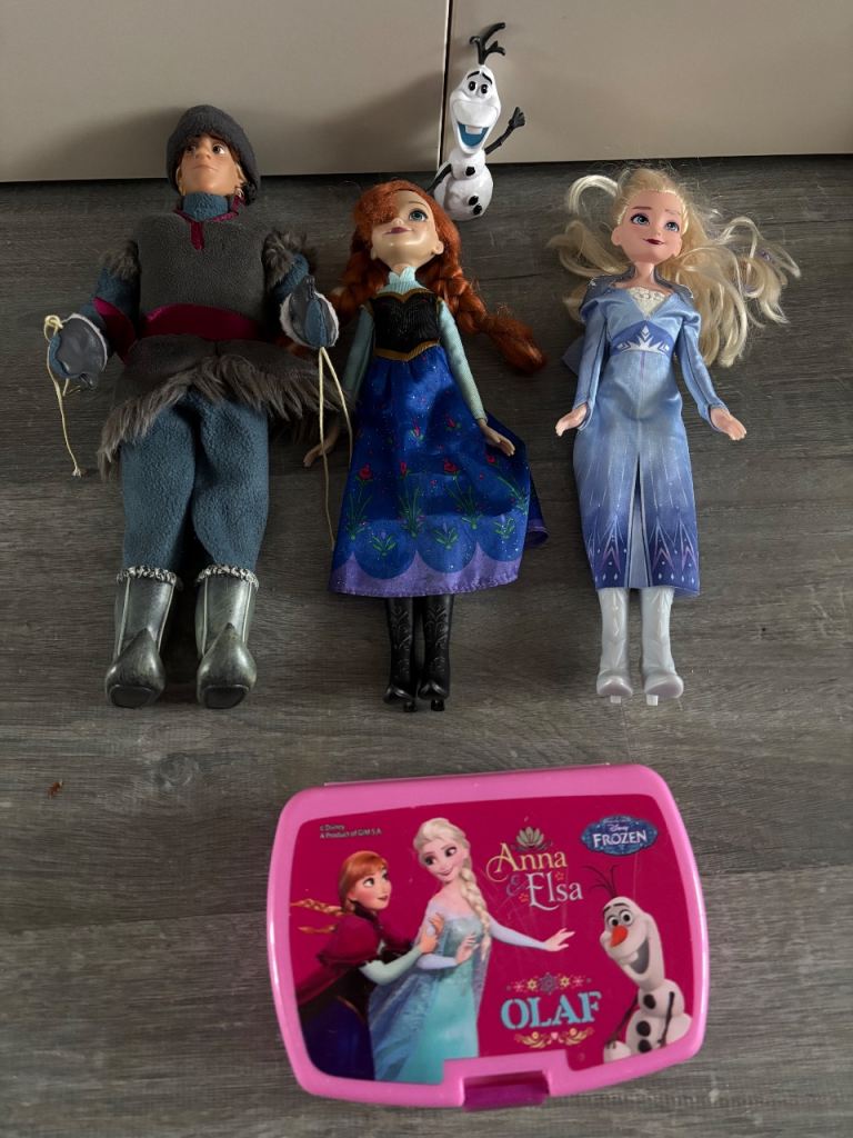 Frozen doll set and other accessories 