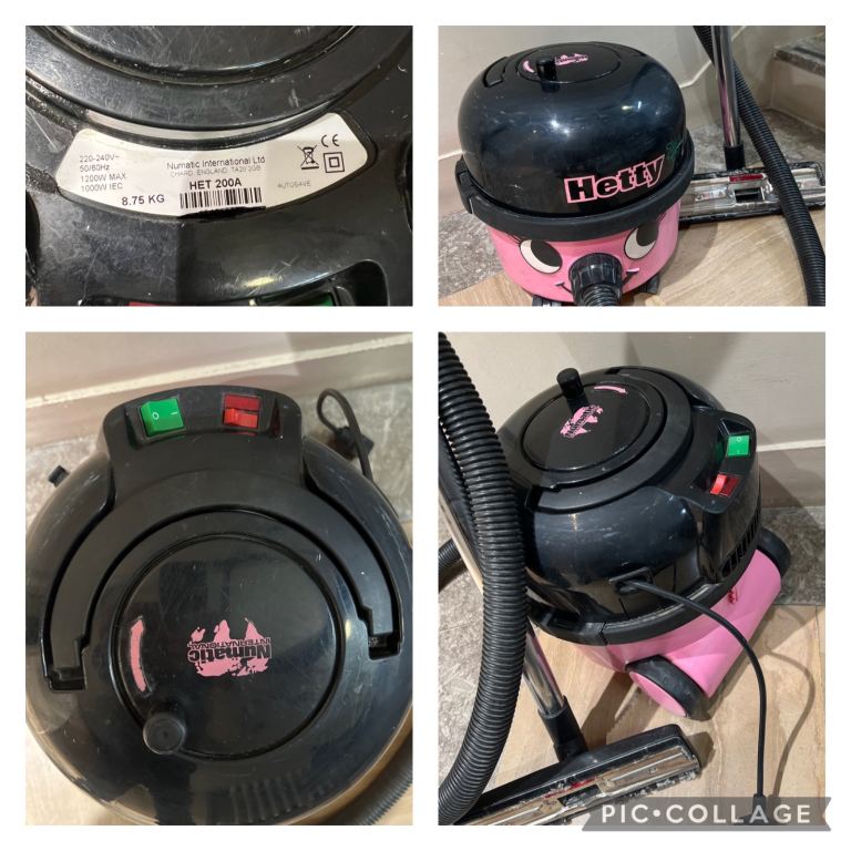Numatic Hetty HET 200A Vacuum Cleaner – Good Condition
