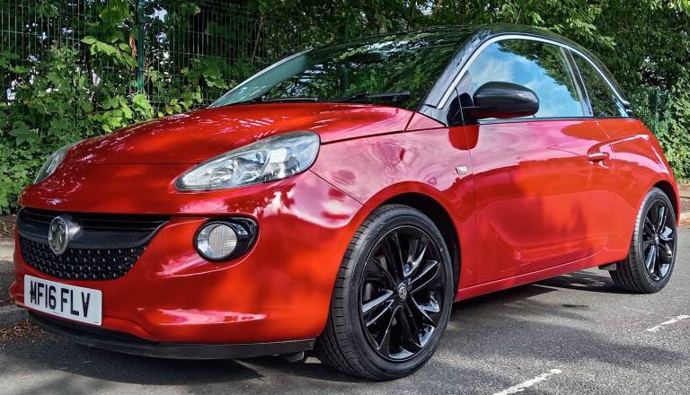 Vauxhall, ADAM, 2016, Manual, 1.2 PETROL, 3 doors, New Tyres, 12 Months MOT, Heated Seats Steering