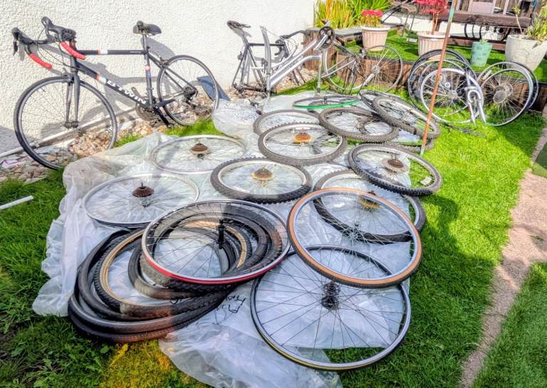 Job Lot of Bikes/Wheels/Parts 