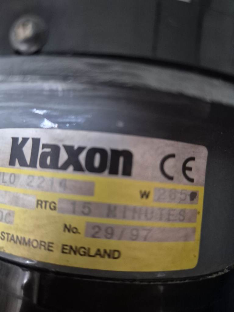 KLAXON siren