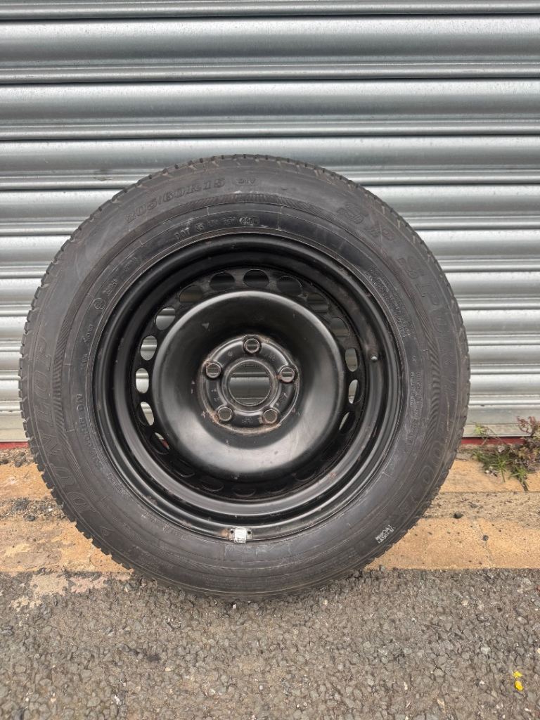 Volkswagen Audi seat spare wheel new Dunlop tyre 