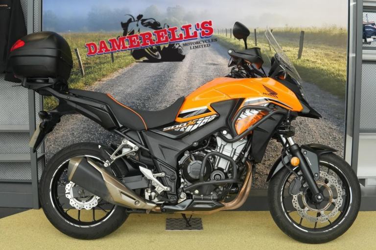 2018 HONDA CB500X ORANGE MOTORCYCLE