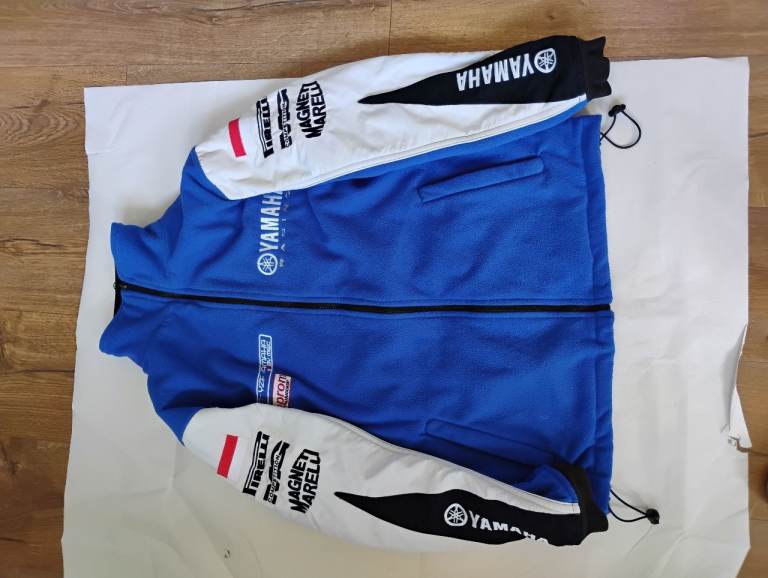 YAMAHA RACING FLEECE JACKET SIZE Small ADULT Pirelli Magnet Marelli