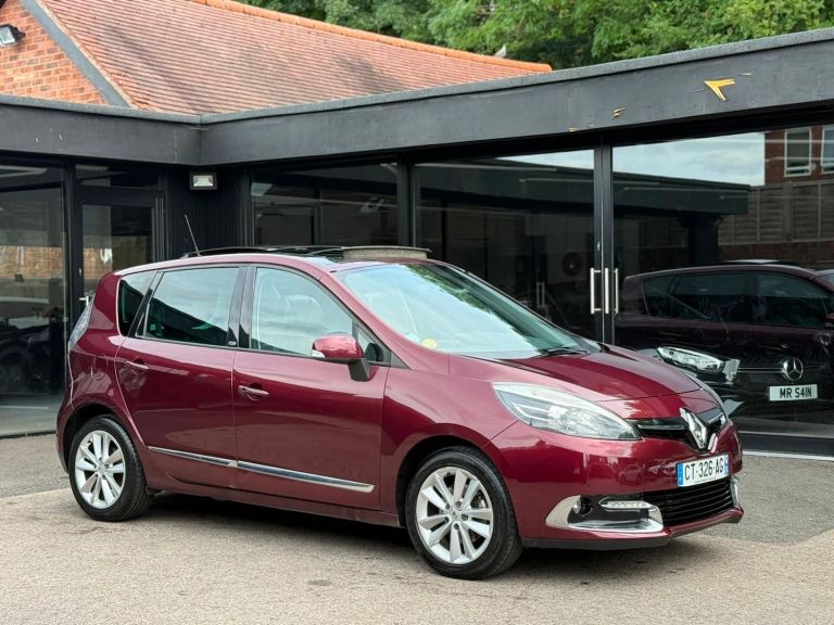 LEFT HAND DRIVE 2013 RENAULT SCENIC 1.5DCI DIESEL AUTO FRENCH REG 85K MILES LHD