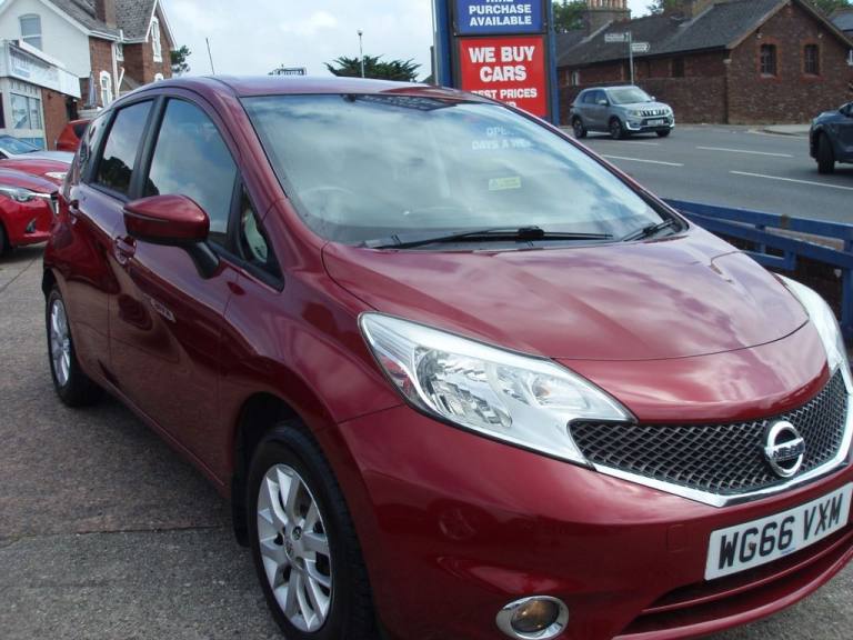 2016 66 NISSAN NOTE 1.2 ACENTA PREMIUM HATCHBACK 5DR PETROL MANUAL EURO 6 (S/S)
