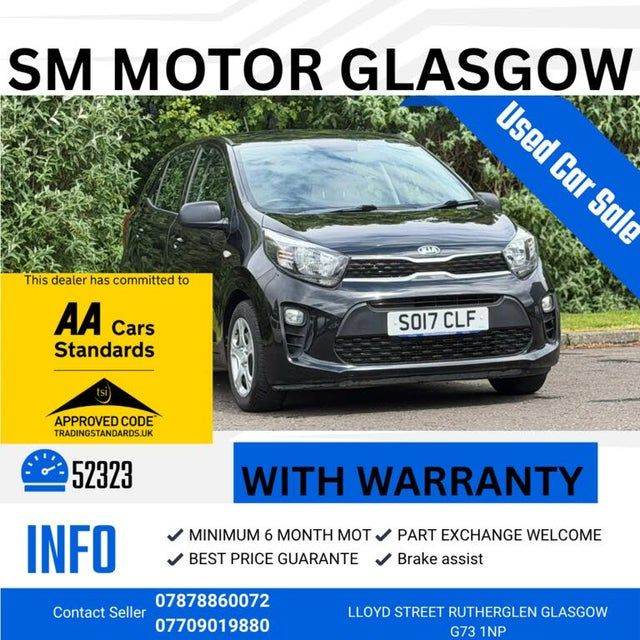 Kia, PICANTO, Hatchback, 2017, Manual, 998 (cc), 5 doors