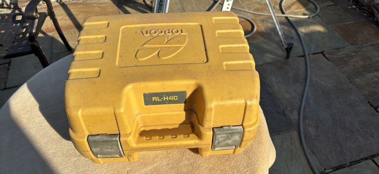 Topcon RL-H4C Rotating Laser Level Kit with Tripod and Staff