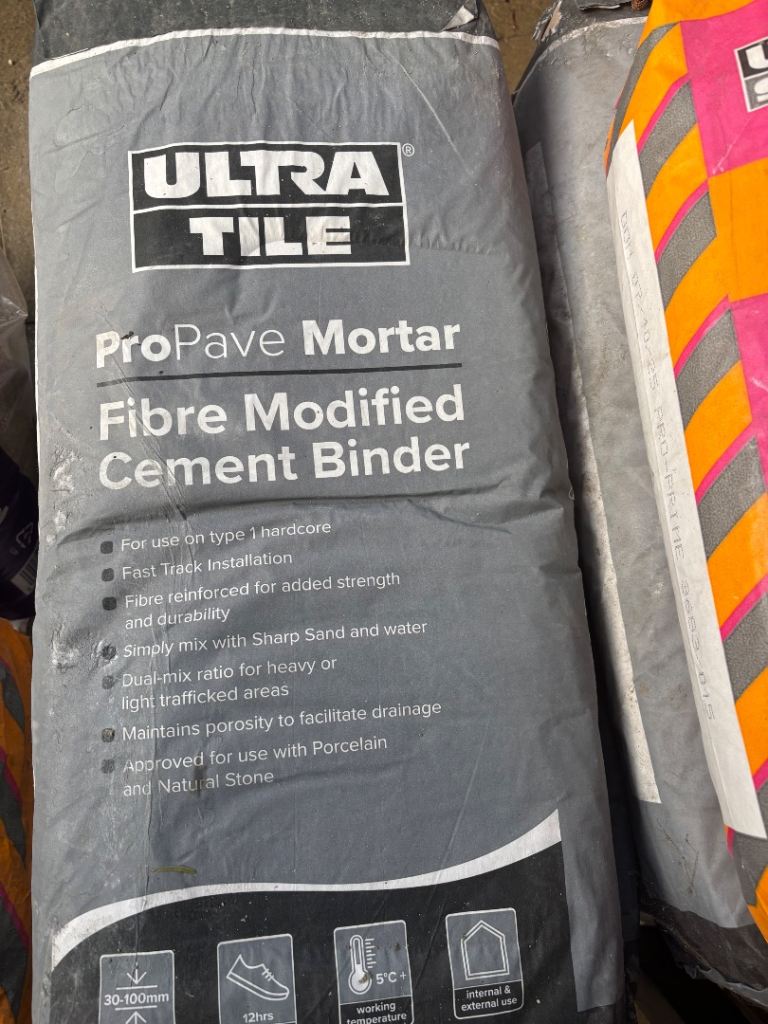 Fibre Modified Cement Binder + slurry prime and Grount