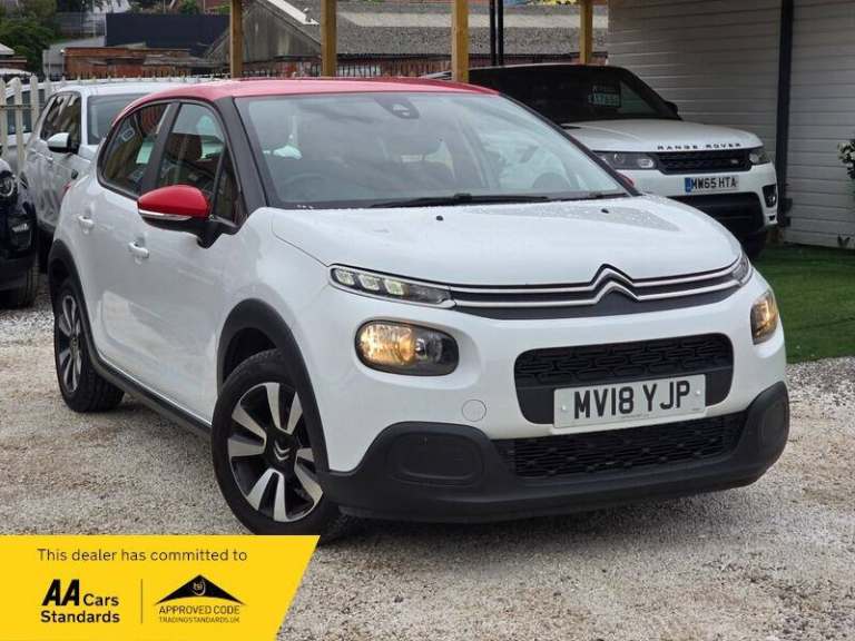 2018 Citroen C3 1.2 PureTech Feel Euro 6 5dr HATCHBACK Petrol Manual