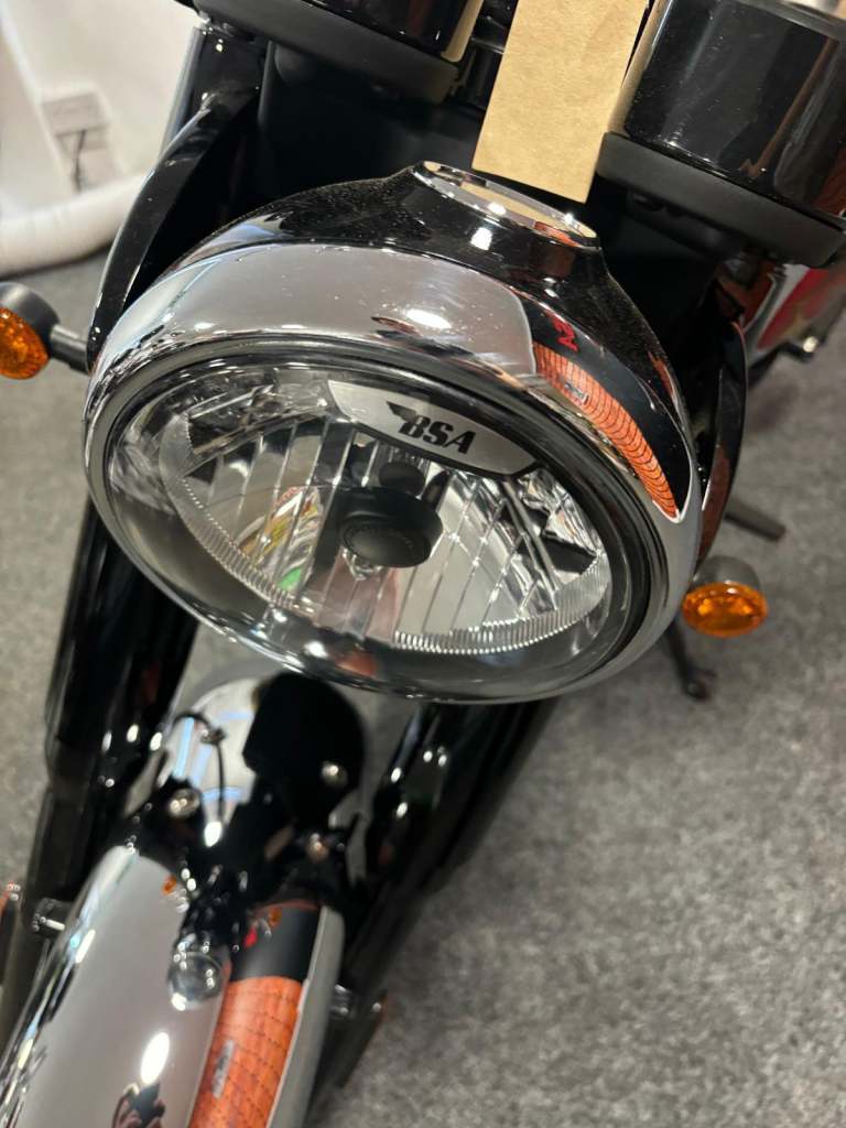 BSA Gold Star 650cc Classic Motorcycle Silver Sheen Legacy