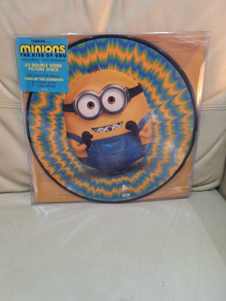MINIONS THE RISE OF GRU PICTURE DISC 