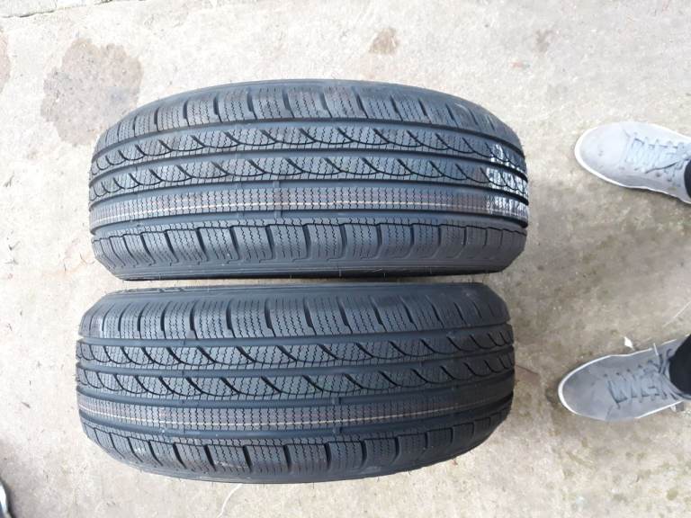 TWo new TRACMAX M&S 185/55/16 Tires 