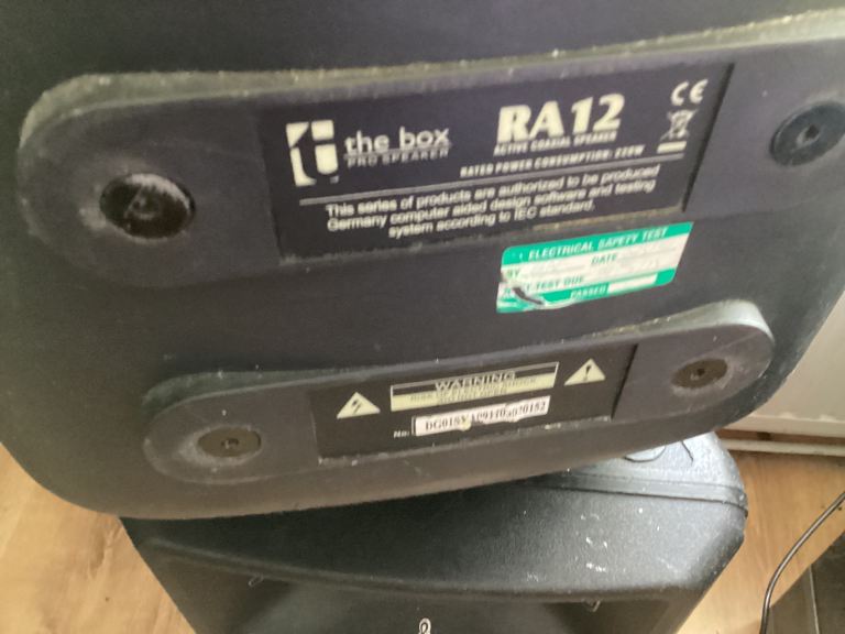 Thoman tmix powered speaker R12