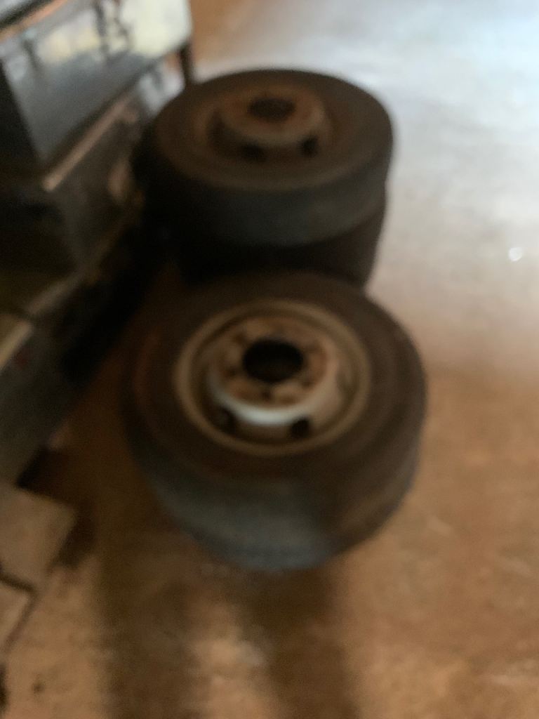 Ford Transit mk1/mk2 wheels & tyres  £20 the lot 