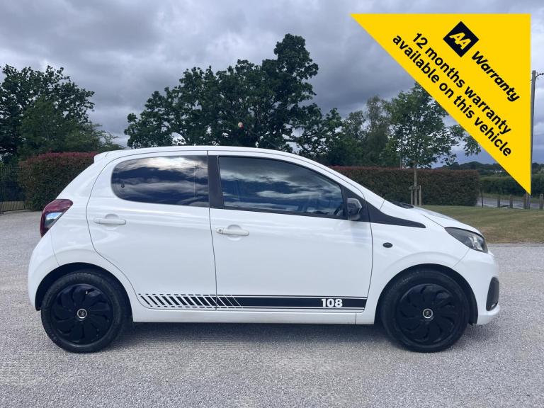 2016 Peugeot 108 1.0 Active Hatchback 5dr Petrol Manual Euro 6 (68 ps) Hatchback Petrol Manual