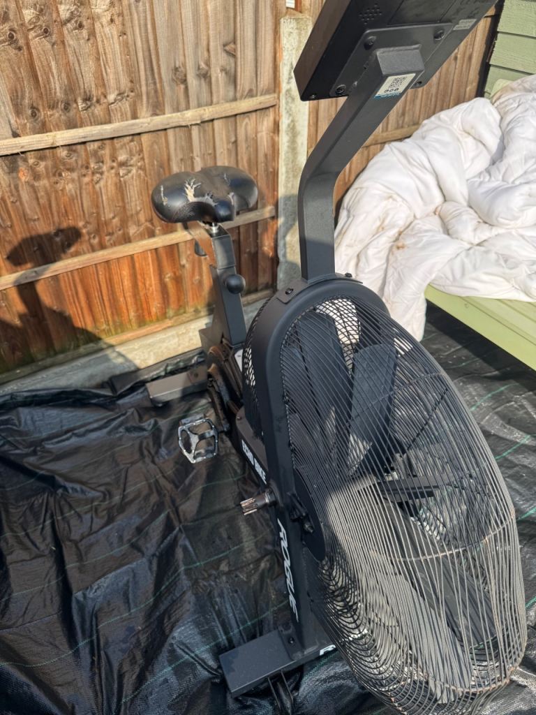 Assault Fitness Air Bike - Black, Good Condition