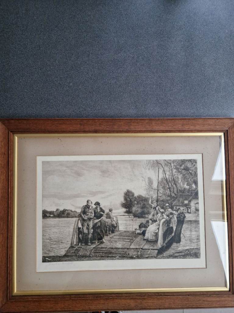 Antique Etching by Robert Walker Macbeth