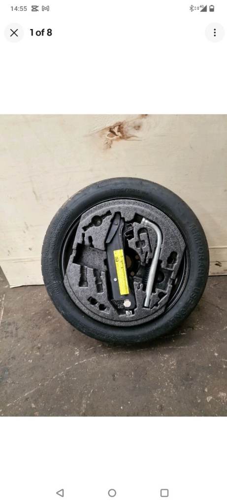 2006 golf FSI spare wheel kit