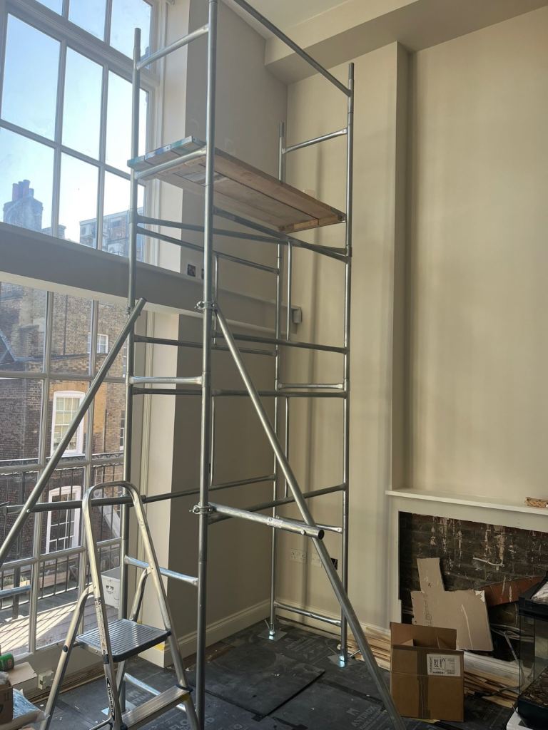 Top Tower DIY Scaffold Tower / Stairwell Tower – Used Once – Excellent Condition