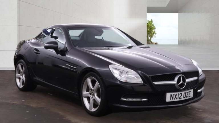 2012 Mercedes-Benz SLK 2012 SLK 250 CDI BlueEFFICIENCY 2dr Tip Auto CONVERTIBLE BLACK FULL LEATHE...