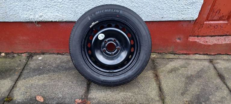 Spare wheel and tyre