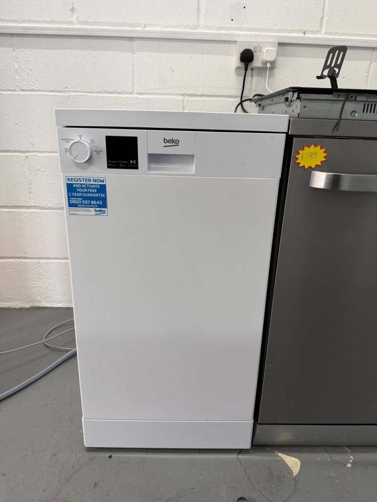 Beko Slimline Dishwasher - Free Delivery - Warranty Included - Cash on Delivery