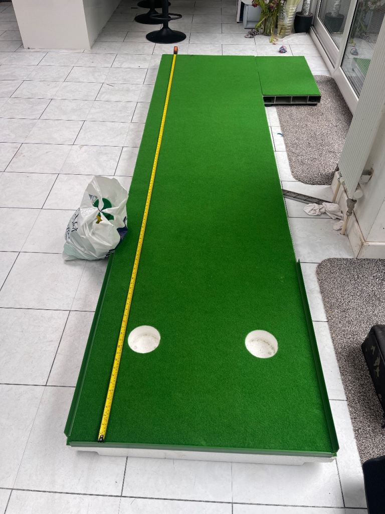 Links putt professional putting mat