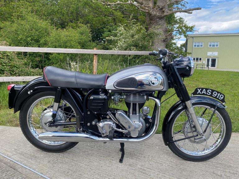 NORTON MODEL 50, 1959, 350 SINGLE, A VERY NICE USABLE LIGHT WEIGHT CLASSIC 