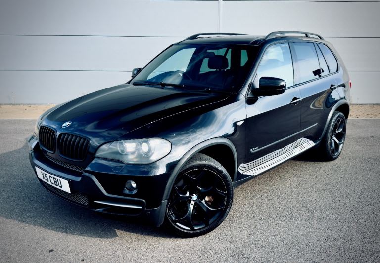 2009 BMW X5 3.0sd Diesel SE 10 MOT e70 Twin Turbo SUV 7 Seat Black M57 282 BHp