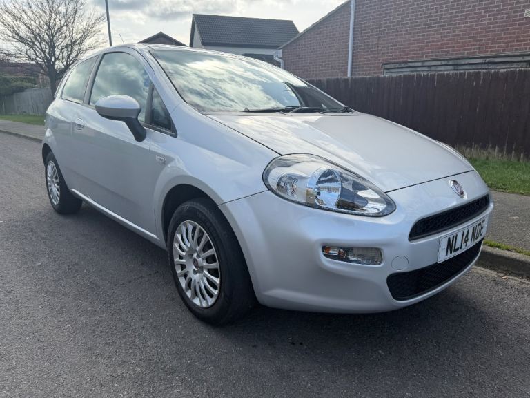 Fiat punto 1.2 pop silver 2014 clean car £1495 