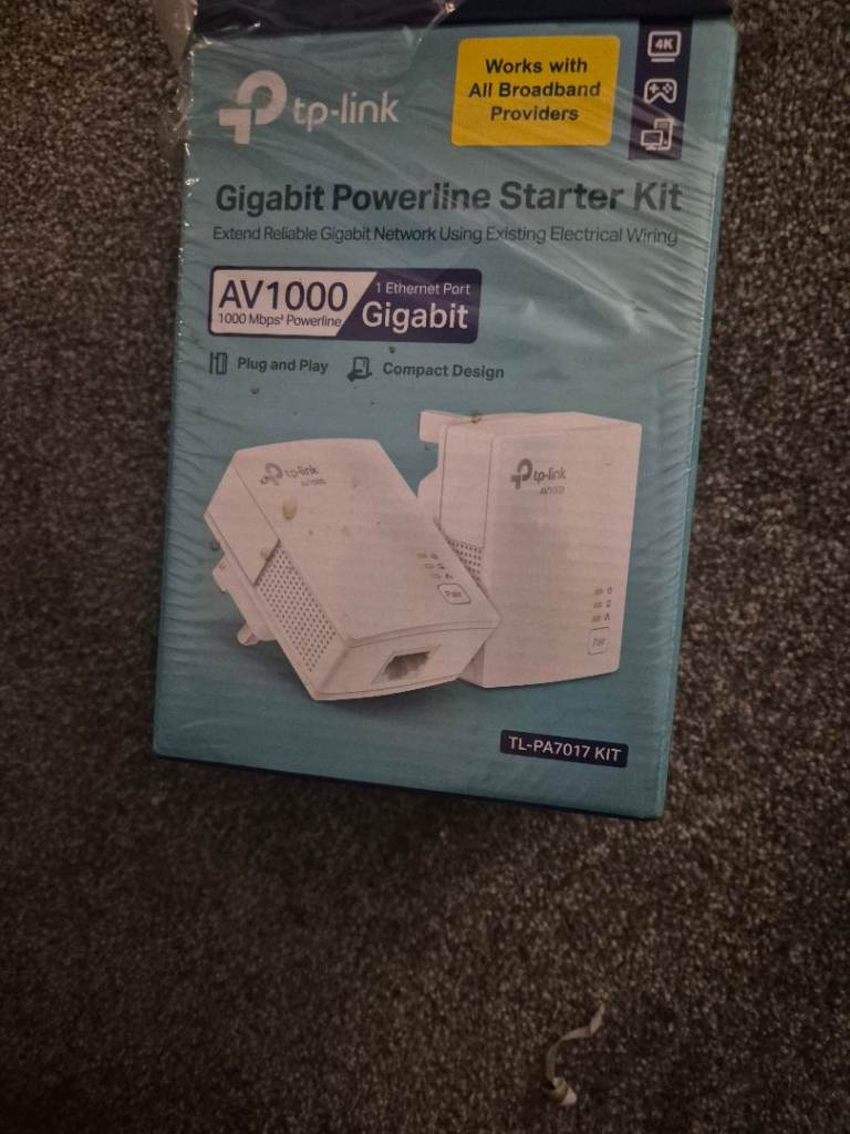 image for Gigabit powerline starter kit 