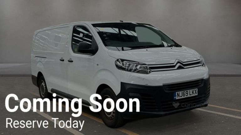 2019 Citroen Dispatch 1200 1.5 BlueHDi 100 Van X PANEL VAN DIESEL Manual