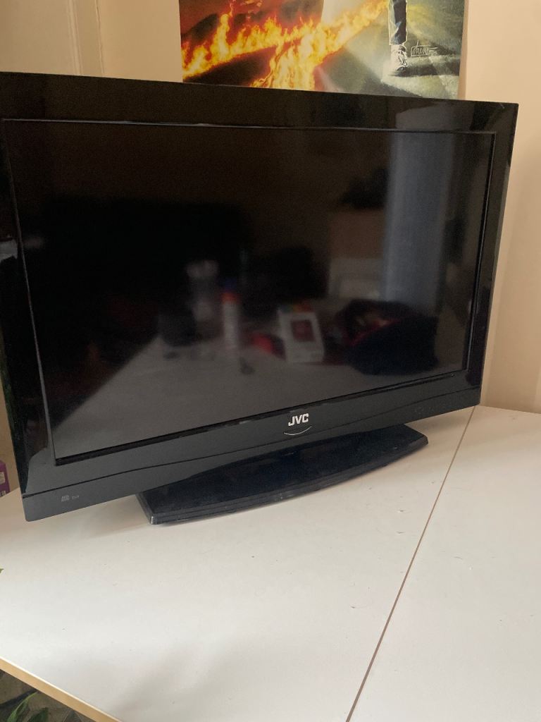 JVC Black TV - Good Condition