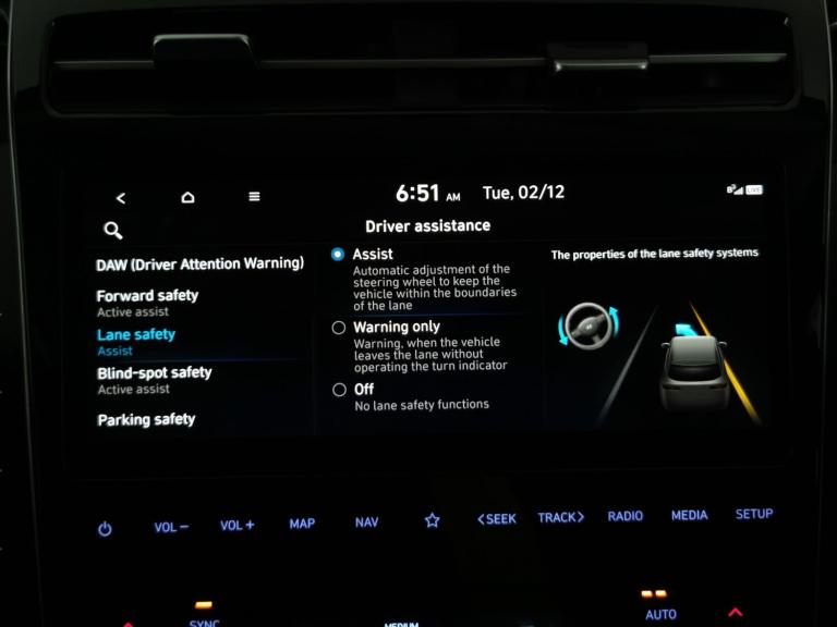 2022 Hyundai TUCSON 1.6 TGDi Hybrid 230 Premium 5dr 2WD Auto ESTATE PETROL/ELECTRIC Automatic