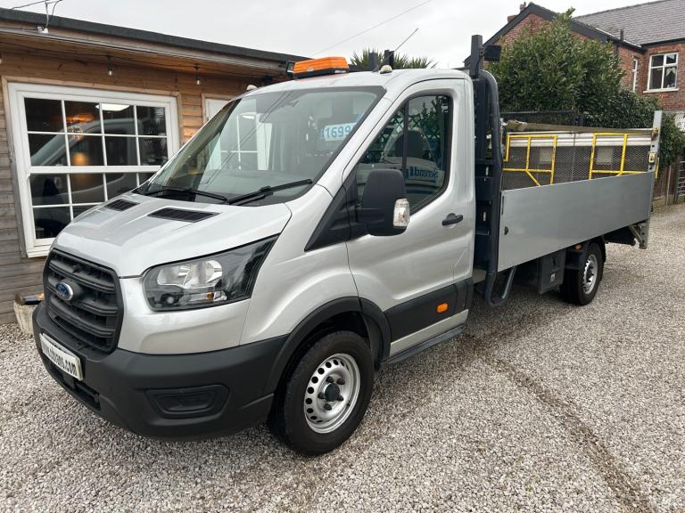 2020 FORD TRANSIT 350 2.0 EcoBlue 130ps L4 LWB Dropside With Tail lift.